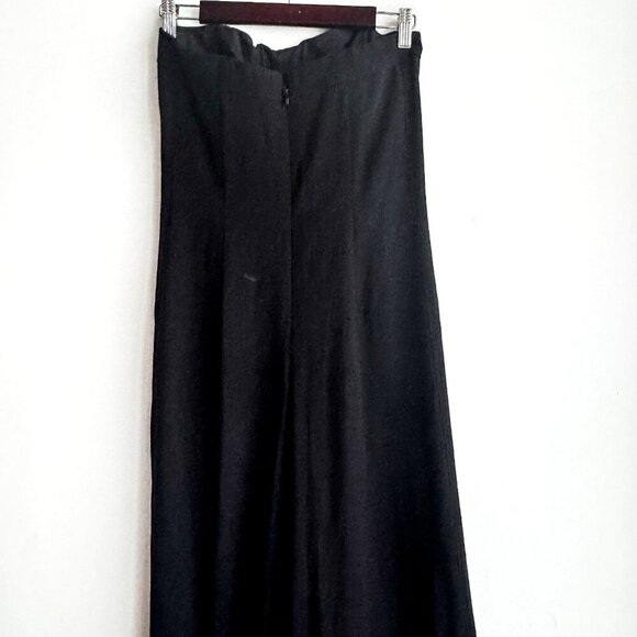 BCBG Max Azria Black Strapless Boned Bodice Jumpsuit XS - Picture 2 of 5